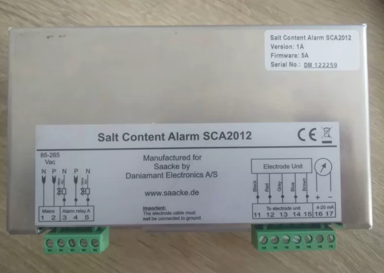 SAACKE SCA2012 Alarm Controller thumbnail
