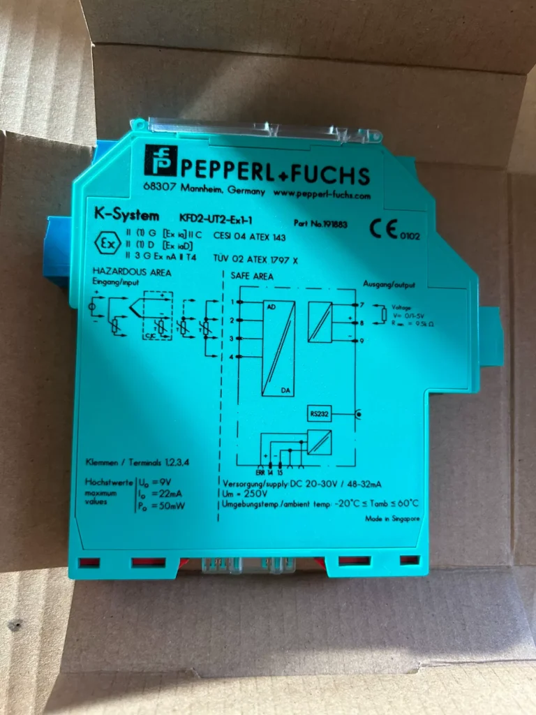 Pepperl+Fuchs KFD2-UT2-EX1-1 Safety barrier thumbnail