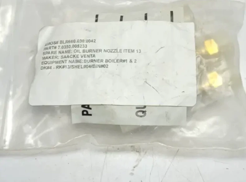 SAACKE 7.0350.005233 Burner Nozzle thumbnail