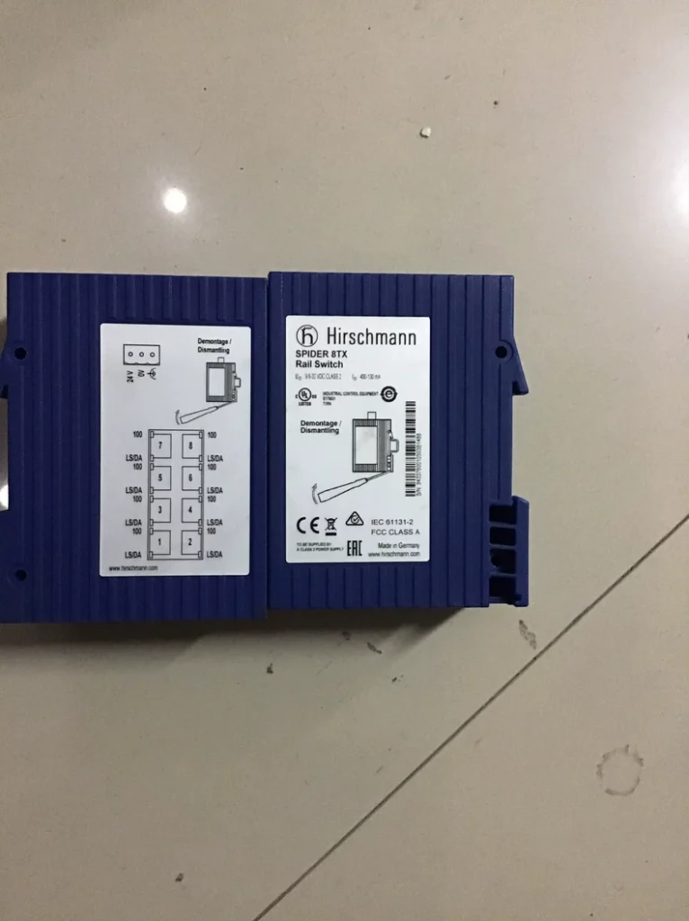 HIRSCHMANN Spider 8TX Network Switch thumbnail