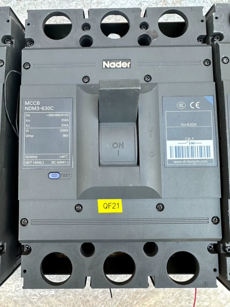 Nader NDM3-630C Molded Case Circuit Breaker thumbnail
