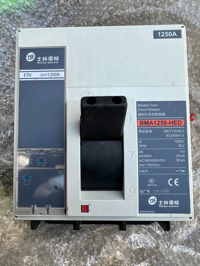 Shihlin Electric BMA1250-HED Molded Case Circuit Breaker
