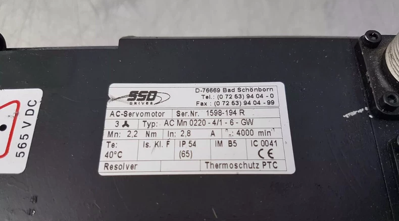 PARKER EUROTHERM 0220-4/1-6-GW+PGD06009.2-S