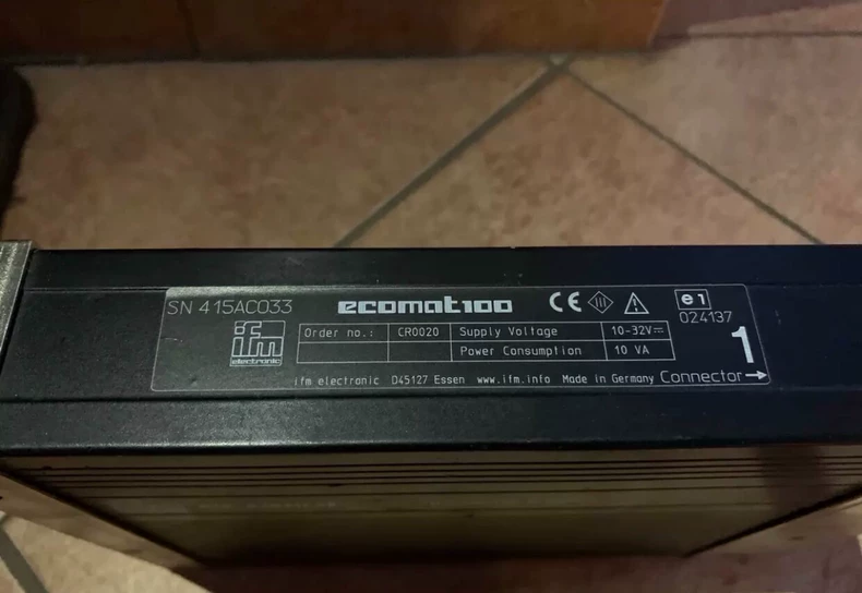 IFM Ecomat CR0020 thumbnail