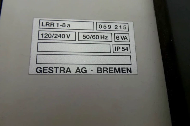 GESTRA LRR1-8A Conductivity Controller