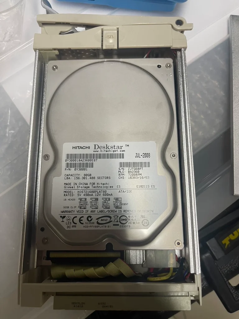 Hitachi JUL-2008 Hard Drive thumbnail