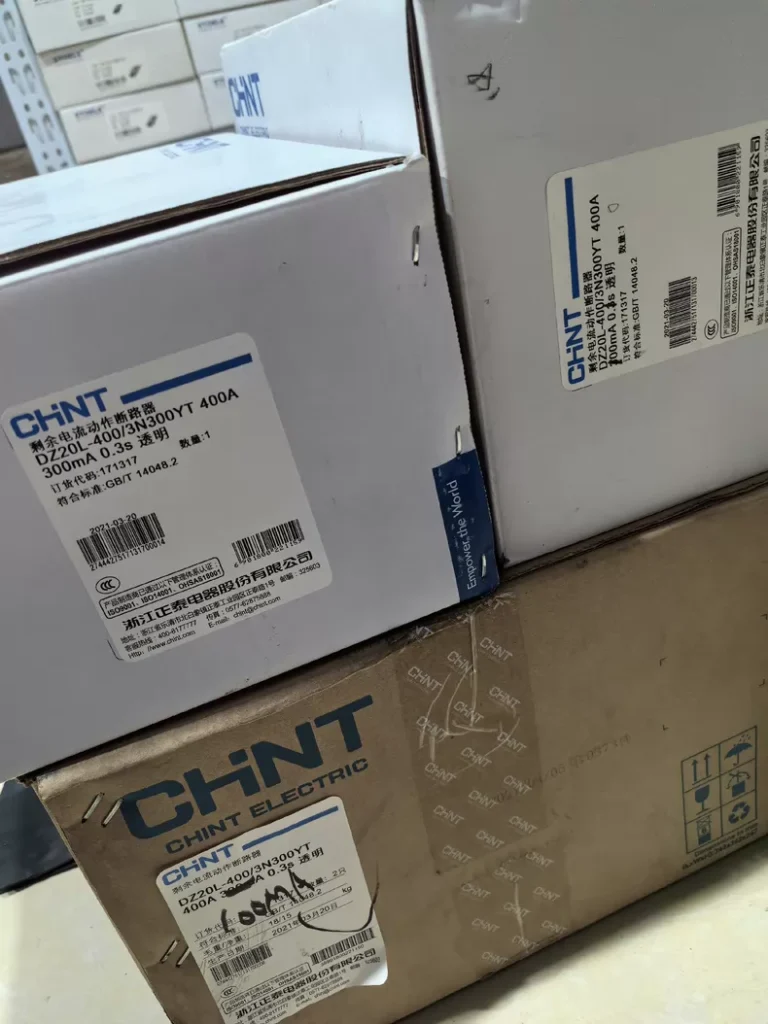 CHINT DZ20L-400/3N300YT Switch