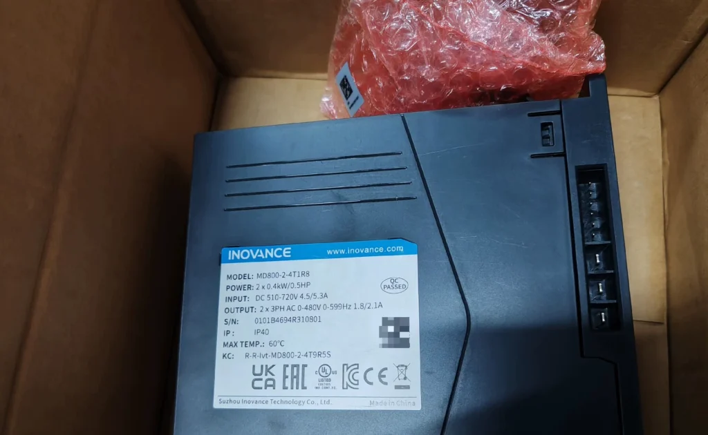 Inovance MD800-2-4T1R8 Drive thumbnail