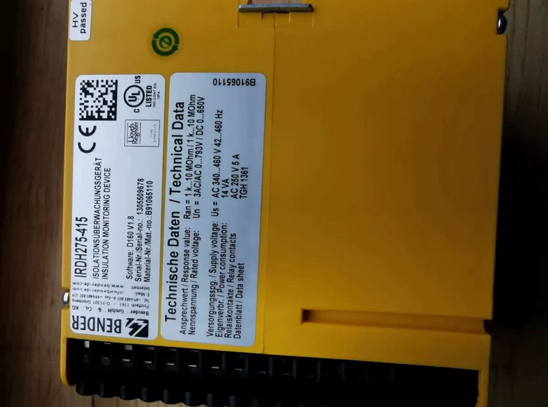 Bender IRDH275-415 Insulation Monitor