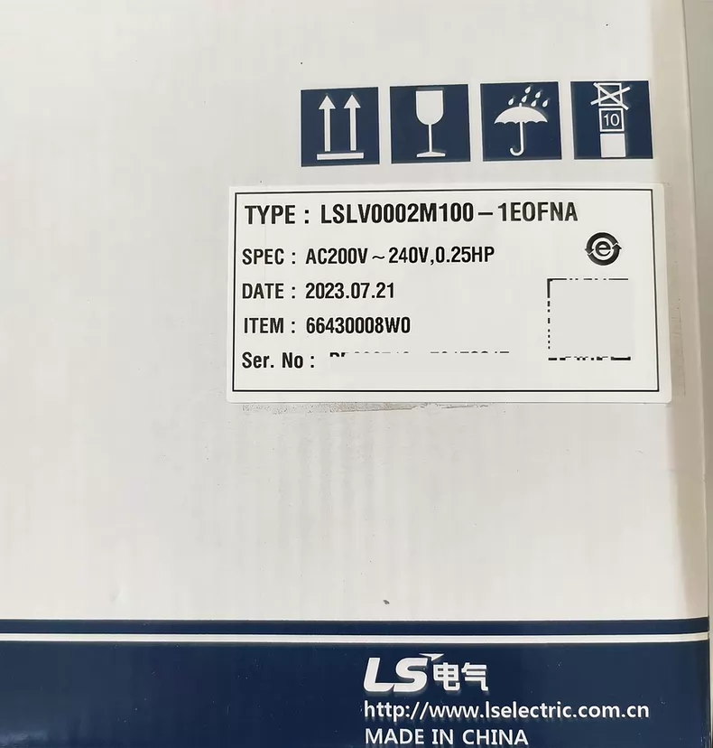 LS LSLV0002M100-1EOFNA Inverter thumbnail