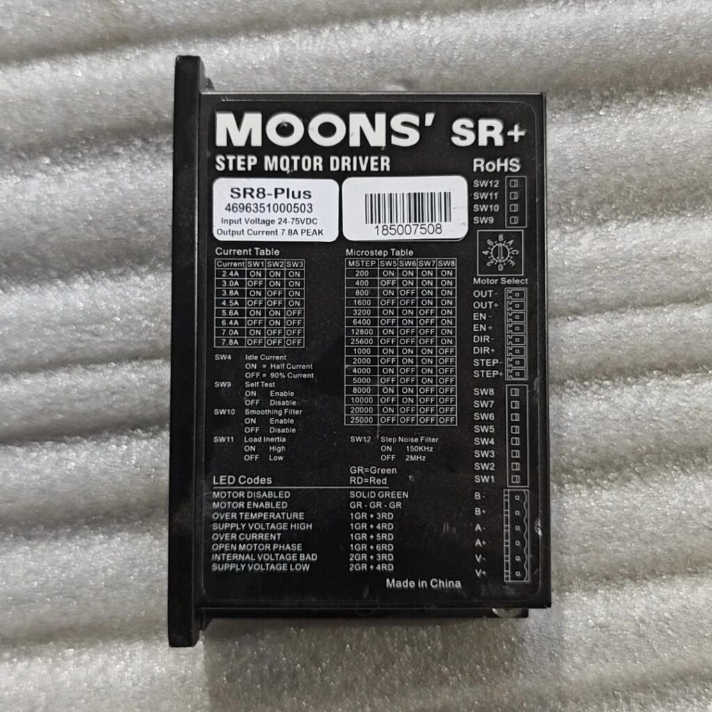MOONS SR8-Plus+AM34HD1404-06 Motor
