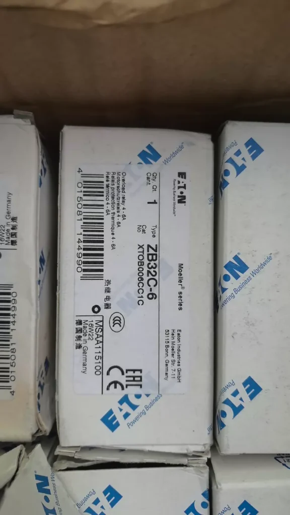 Eaton ZB32C-6 Relay