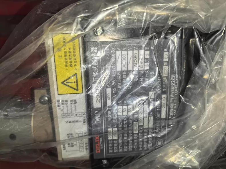 Delixi Electric DW17-2900 Circuit Breaker thumbnail