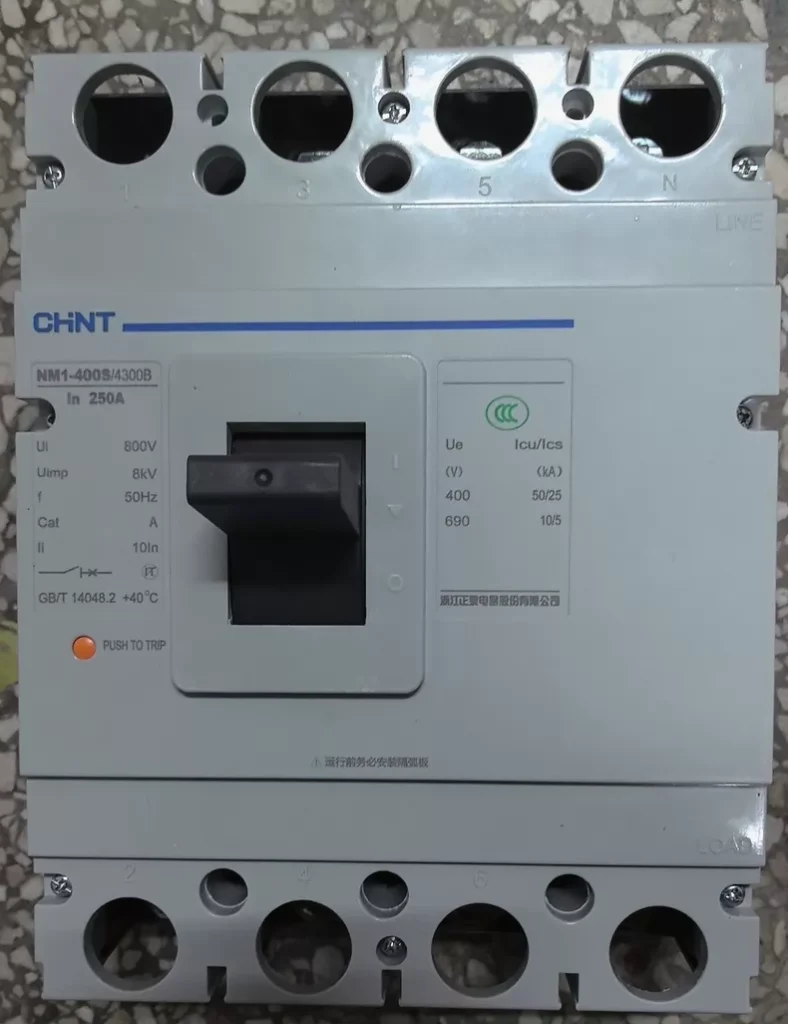 CHINT NM1-400S/4300B Molded Case Circuit Breaker thumbnail