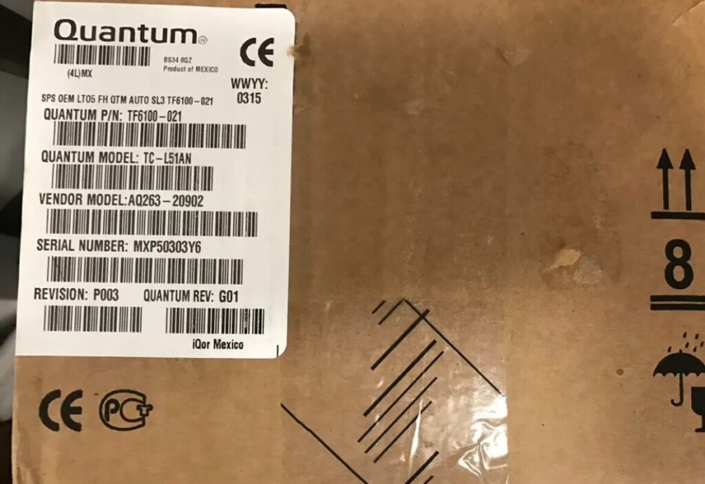 Quantum LTO5 LTO tape drive