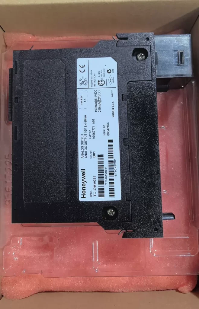 Honeywell TC-OAV081 Analog Output Module