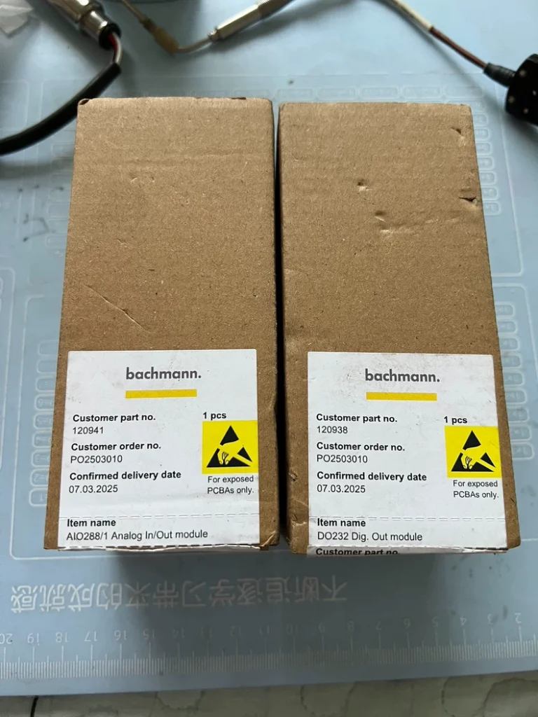 Bachmann AIO288/1 + DO232 I/O modules