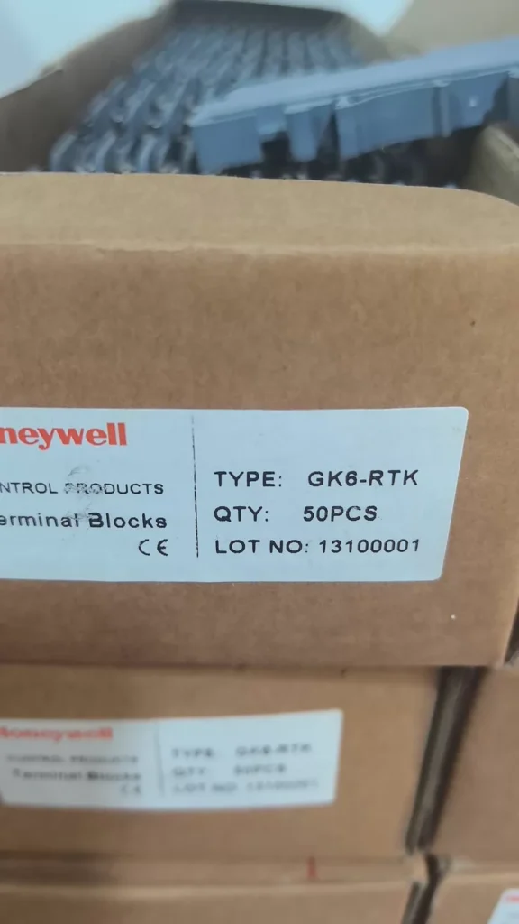 Honeywell GK6-RTK Terminal Block thumbnail