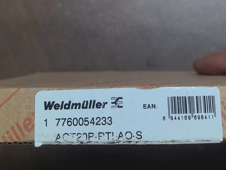 Weidmuller ACT20P-RTI-AO-S Temperature Signal Converter thumbnail