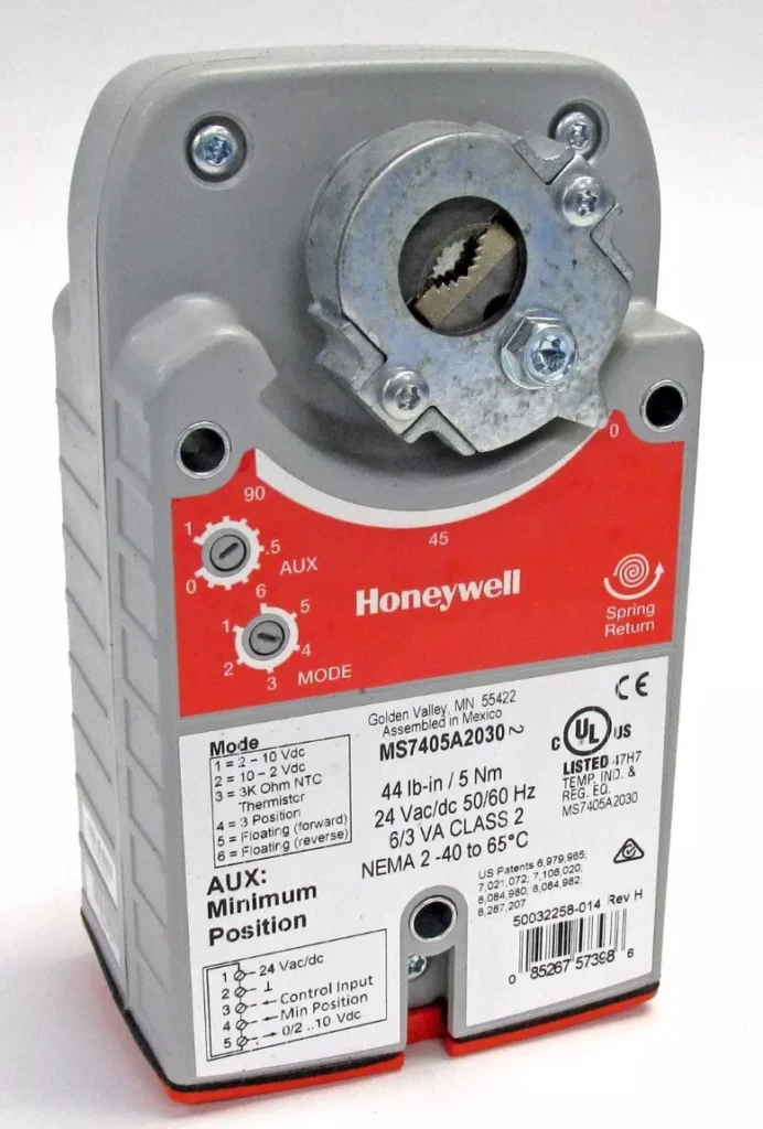 Honeywell MS7405A2030 Damper actuator thumbnail