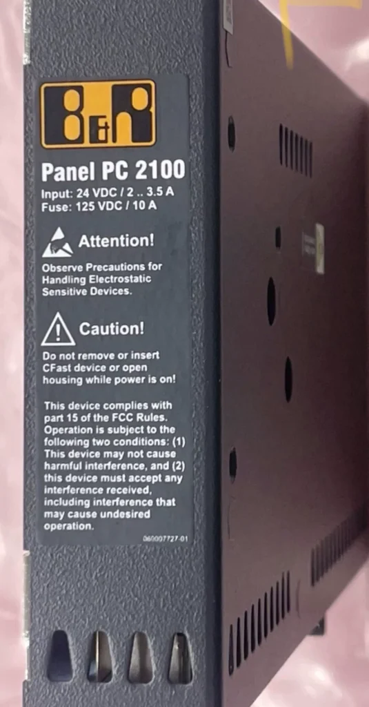 B&R 5W3A0000011307-000 System unit