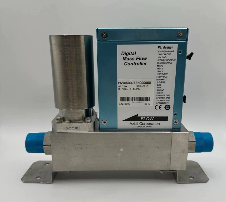 Azbil Corp MQV0500JSRN000000 Mass Flow Controller