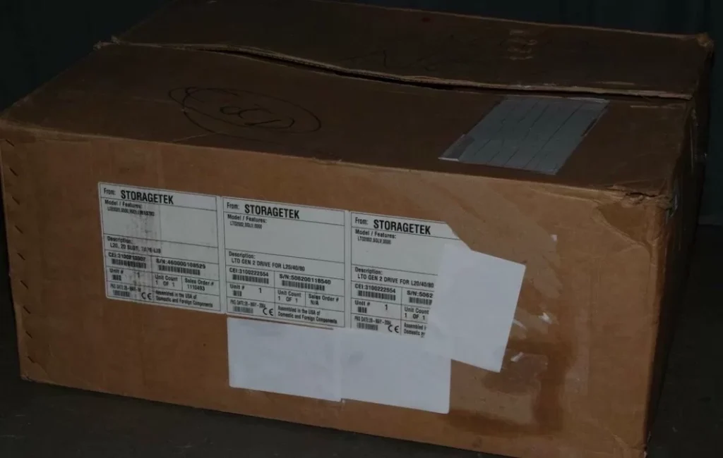 SUN STORAGETEK L20 Tape library