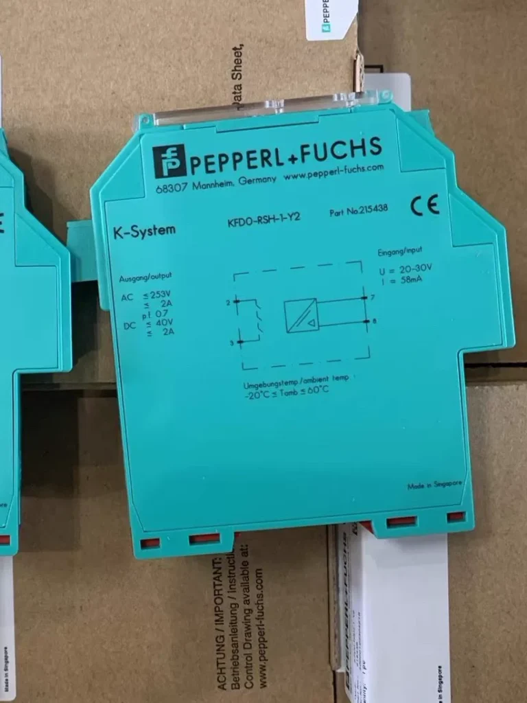 Pepperl+Fuchs KFDO-RSH-1-Y2 Safety barrier