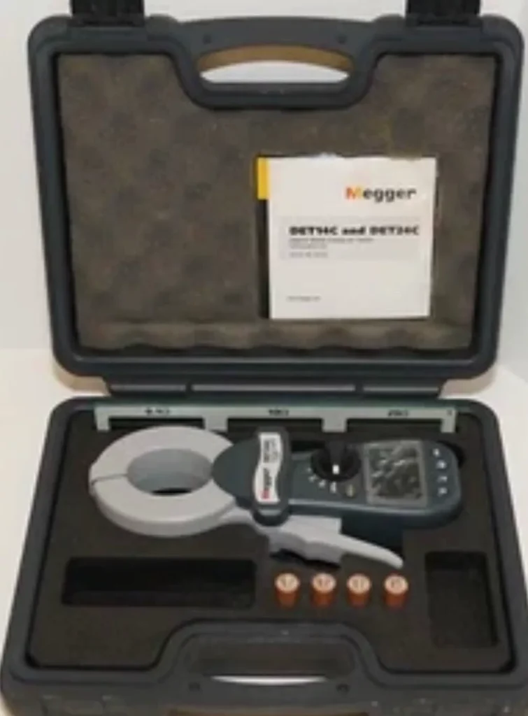 MEGGER DET24C Earth leakage clamp meter
