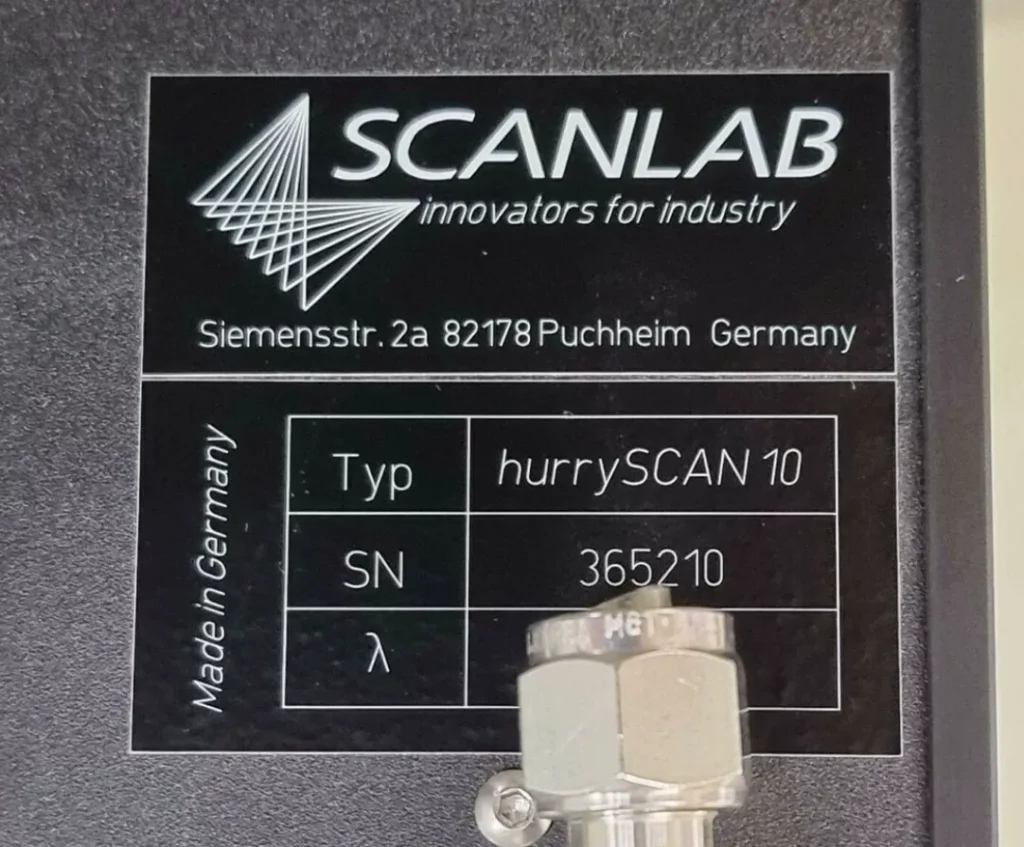 SCANLAB hurrySCAN 10 Laser scanner