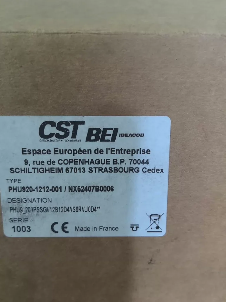 CST BEI PHU920-1212-001 / NX52407B0006 Incremental Encoder