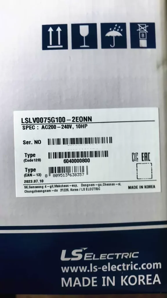 LS LSLV0075G100-2EONN(EXPORT)