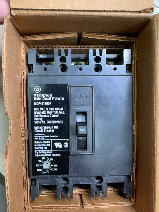 WESTINGHOUSE MCP431800R Motor Circuit Protector