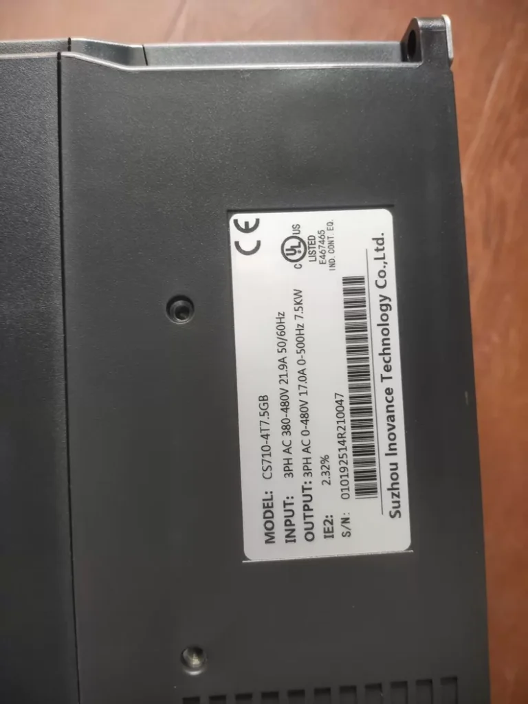 Inovance CS710-4T7.5GB Frequency Converter thumbnail