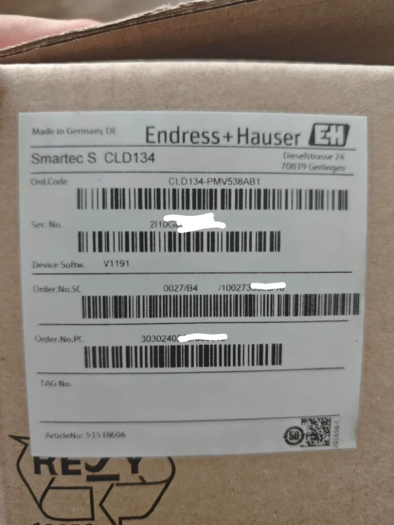 Endress+Hauser CLD134-PMV538AB1 Conductivity compact device thumbnail