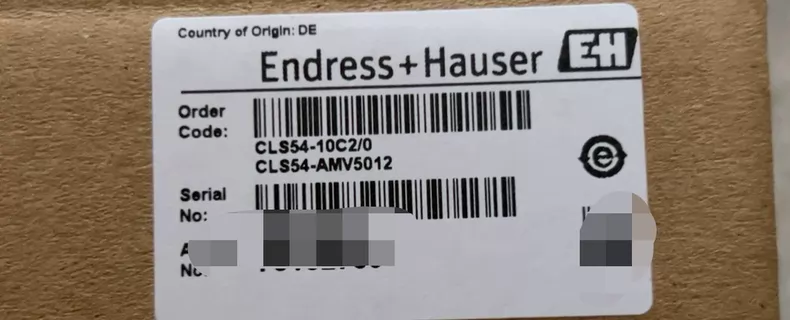 Endress+Hauser CLS54-AMV5012 CLS54-10C2/0 conductivity sensor thumbnail
