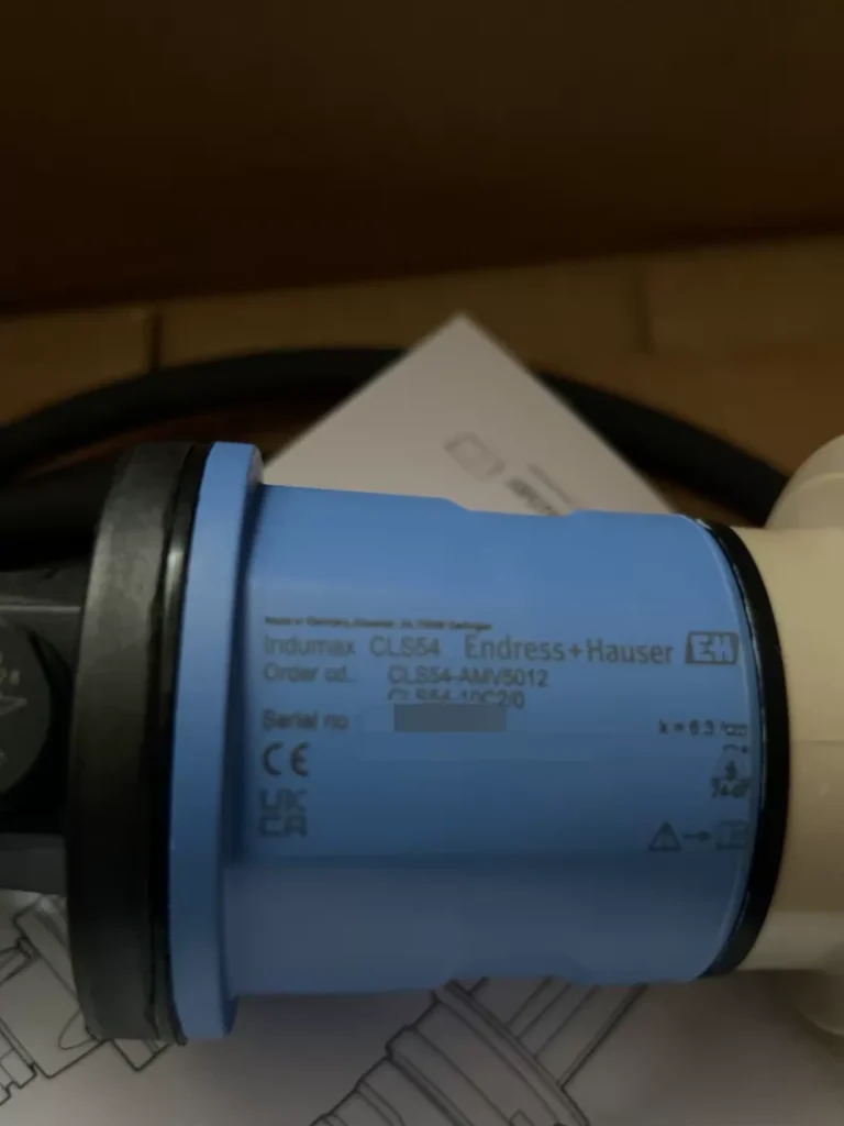Endress+Hauser CLS54-AMV5012 CLS54-10C2/0 conductivity sensor thumbnail