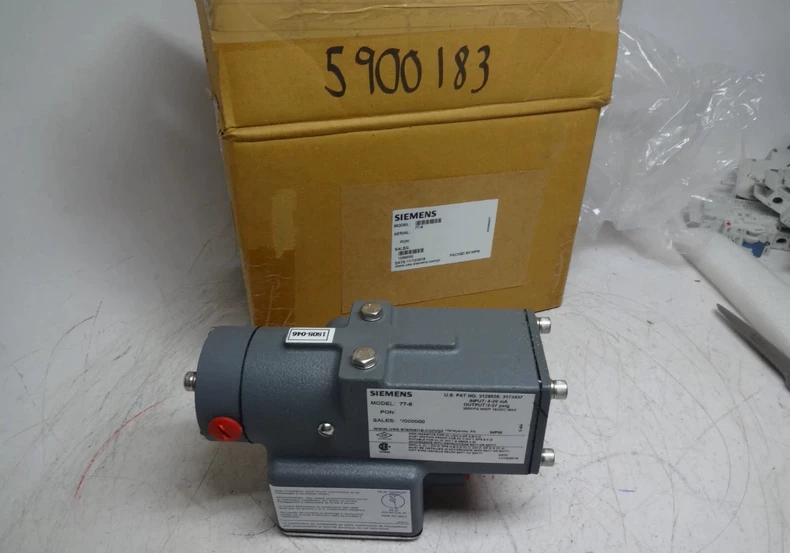 SIEMENS 77-8 electric-to-pneumatic transducer thumbnail