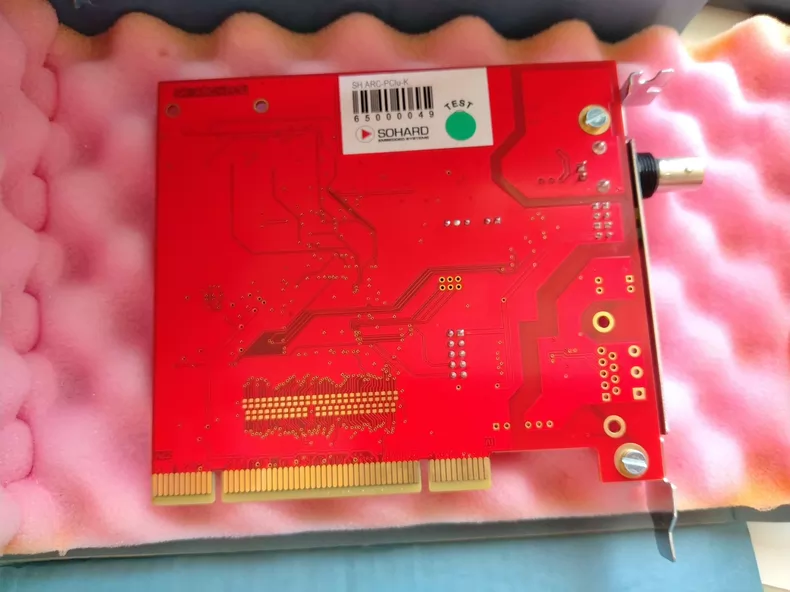 SOHARD SH ARC-PCIu-K ARCNET PCI network interface card thumbnail
