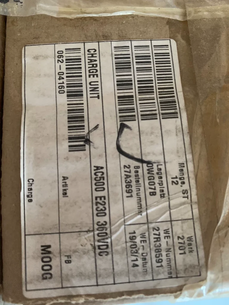AEG AC500 E230 360VDC Charger Unit thumbnail