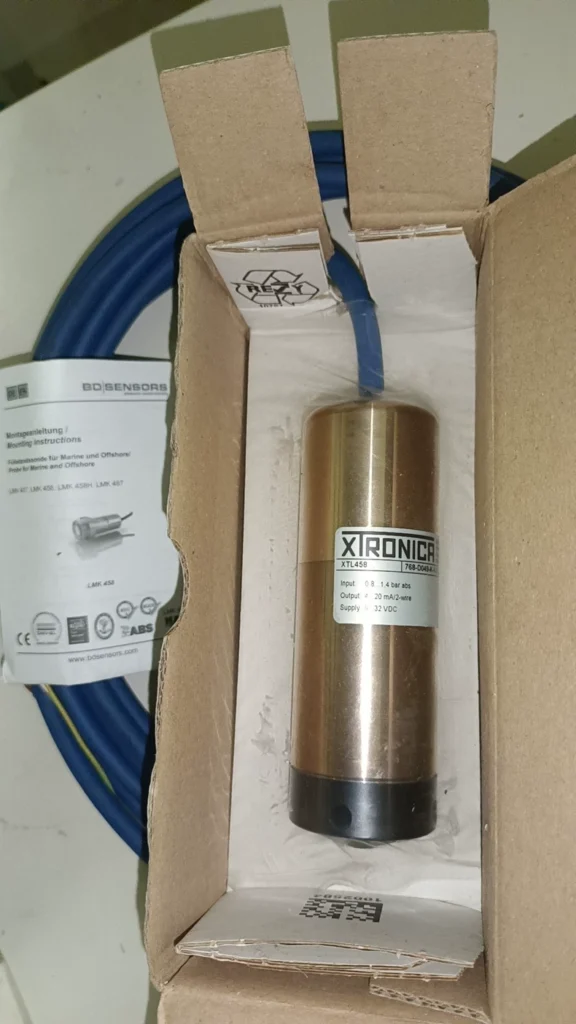 XIRONICR XTL458 Pressure Transmitter