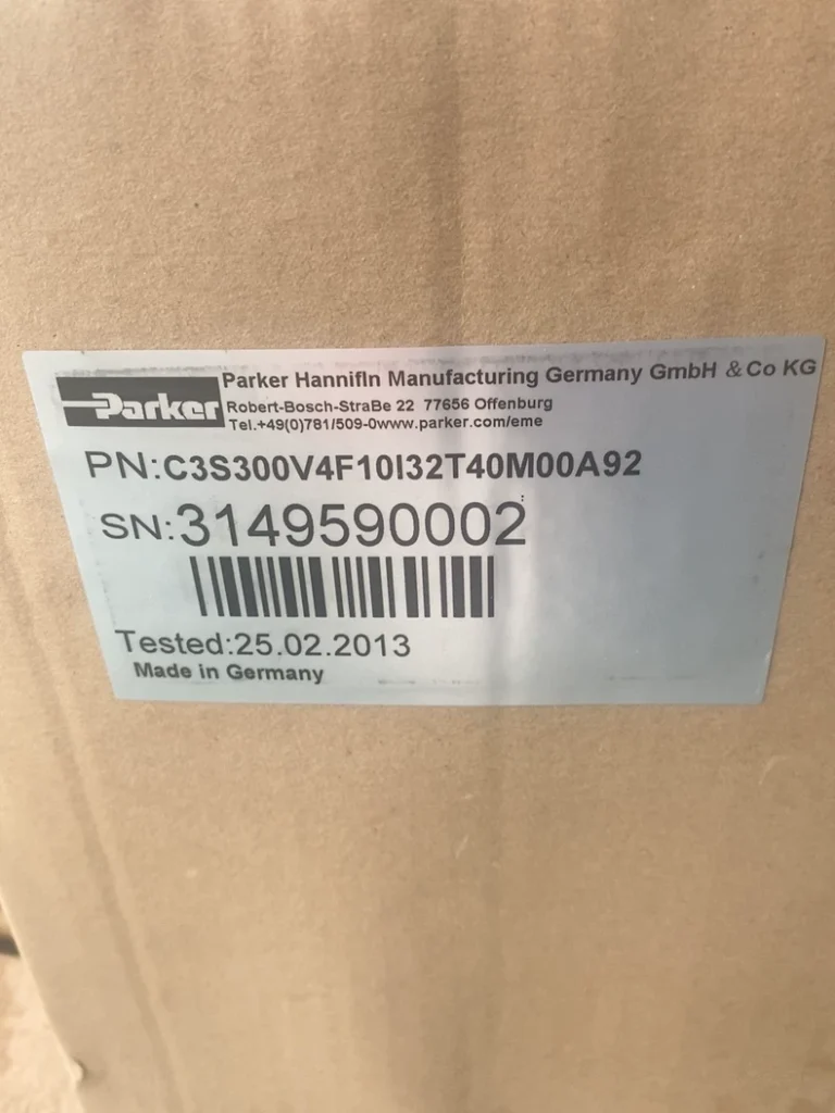 Parker C3S300V4F10I32T40M00A92 Servo Drive