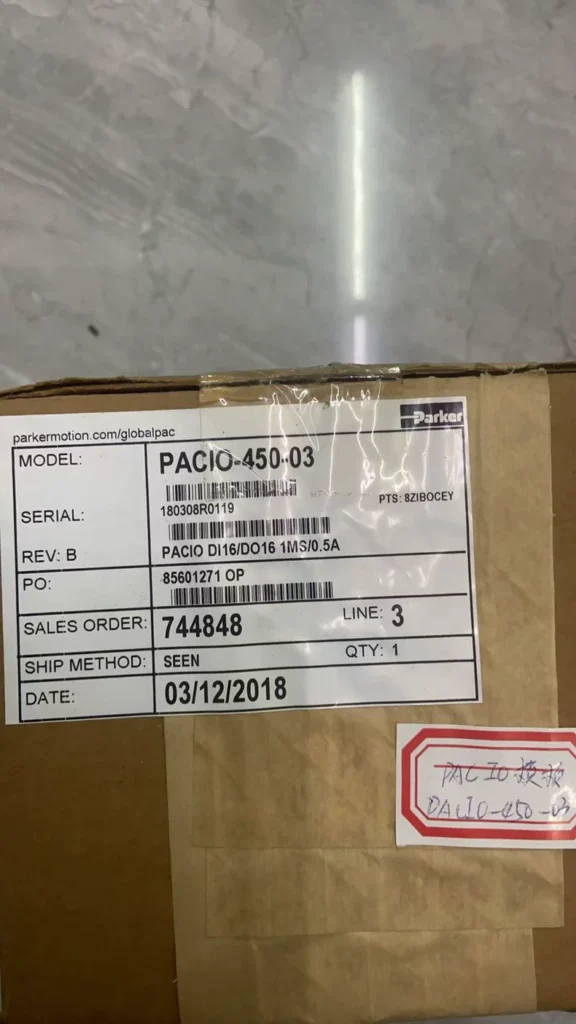 Parker PACIO-450-03 Remote I/O System