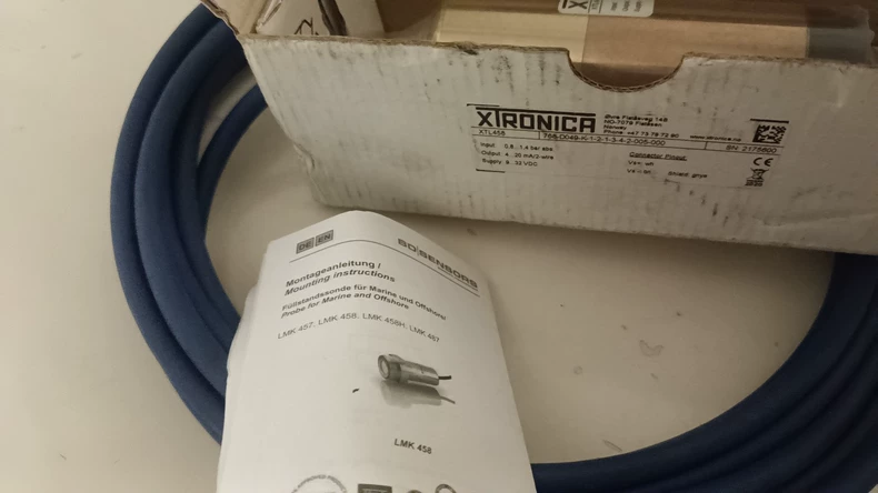 XIRONICR XTL458 Pressure Transmitter thumbnail