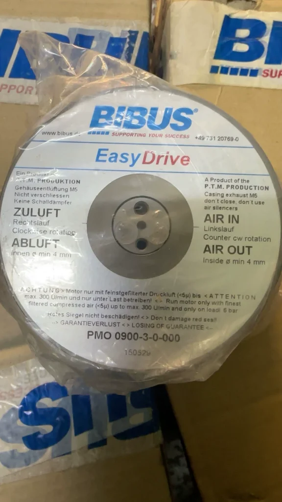 BIBUS PMO 0900-3-0-000 compressed air motor