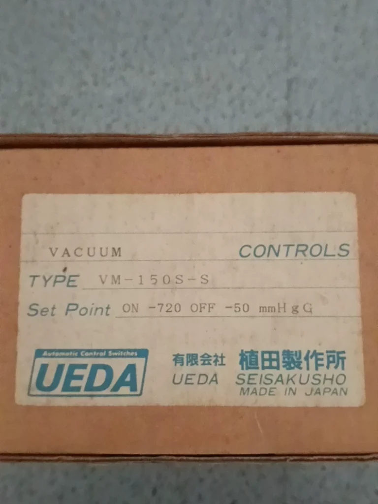 UEDA VM-150S-S Vacuum Switch thumbnail