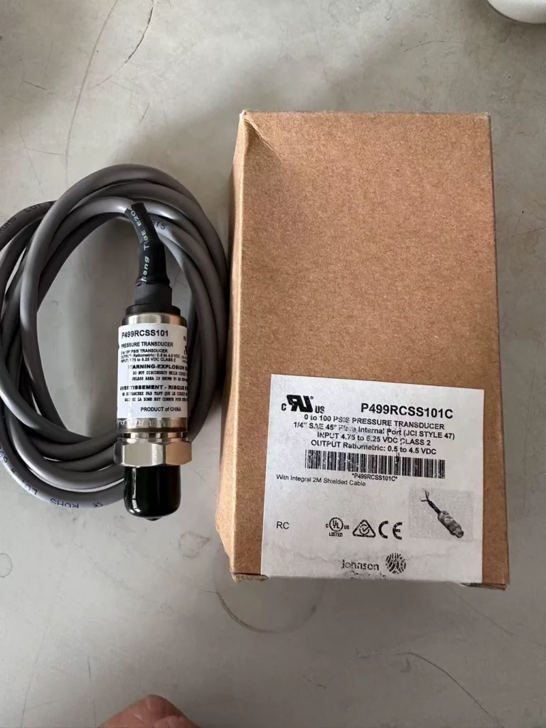 Johnson Controls P499RCSS101C pressure transducer