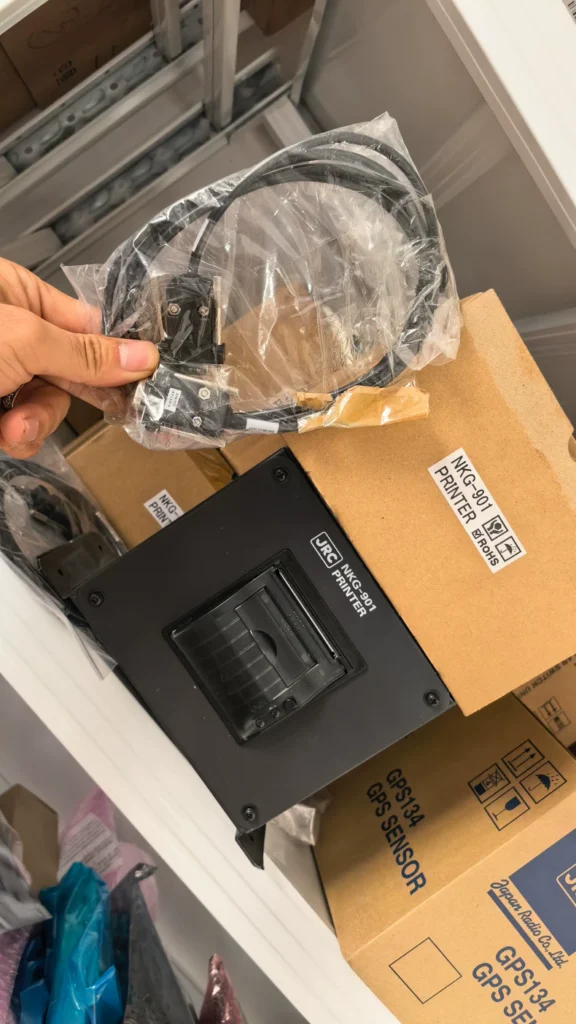 JRC NKG-901 marine-grade thermal line dot printer