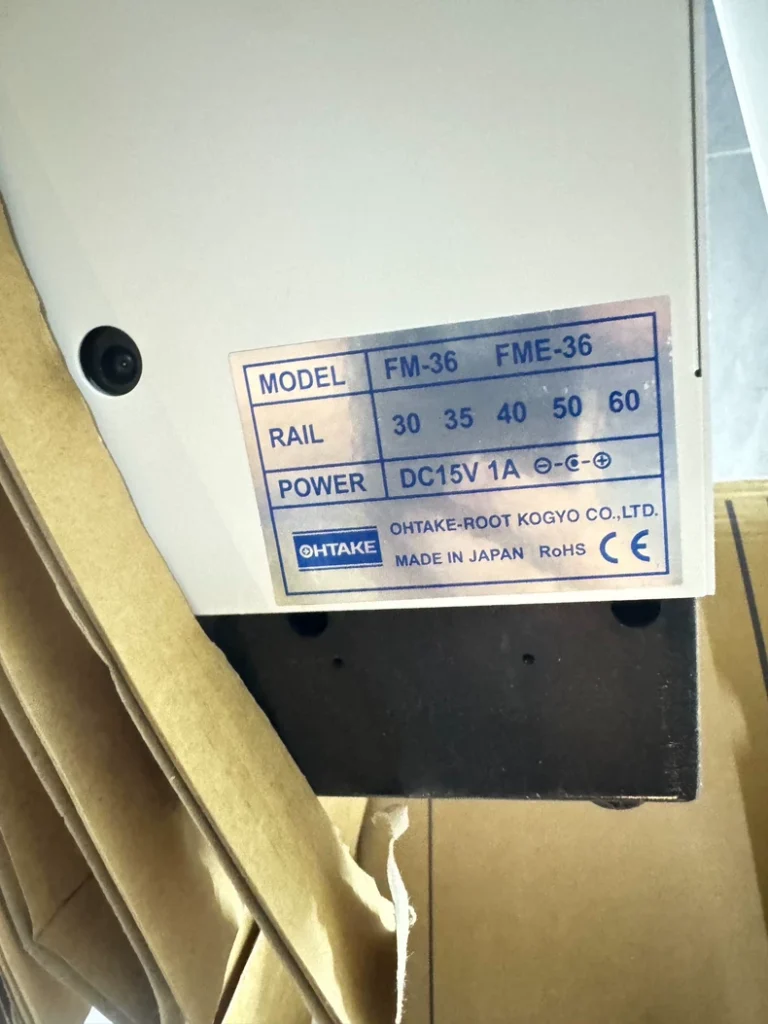 Ohtake FM-3660 Automatic Screw Feeder thumbnail