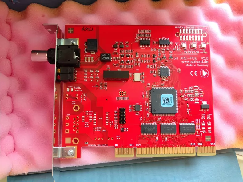 SOHARD SH ARC-PCIu-K ARCNET PCI network interface card thumbnail